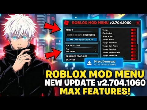 Roblox MOD MENU 2.704.1060 Unlimited Robux | Roblox MOD APK 2026 | Roblox Mod Menu Unlimited Robux