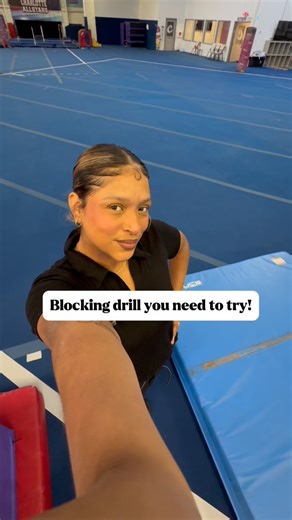 There are two things I feel like people don’t do enough of; handstands & blocking drills. here are a few of my favorite drills that have helped athletes understand what muscles they are using when they block, as well as building strength in their upper body! #blockingdrills #shoulderworkout #gymnastics #cheerdrills #heyitscoachk #coachk #charlottenc #tumblingislife | Fundamental Flips