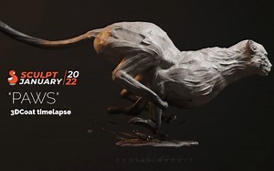 【3D Coat】动态造型雕刻