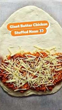 Giant Butter Chicken Nan 🐓👀