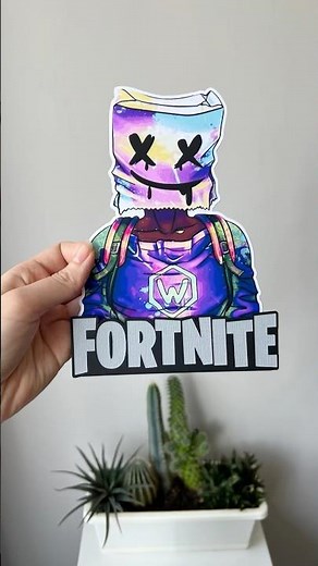 Fortnite Birthday Cake Topper – Perfect Gamers Party!