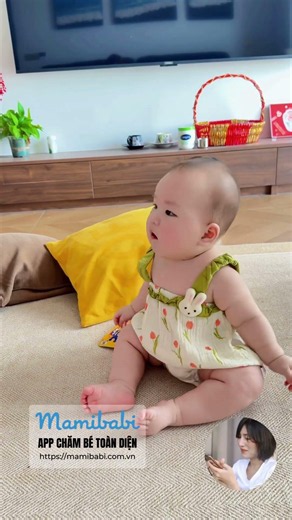 Xinh xỉu #mamibabi #baby #kids #nuoicon #beyeu #mevabe #lamme #cute #cutebaby #beyeu