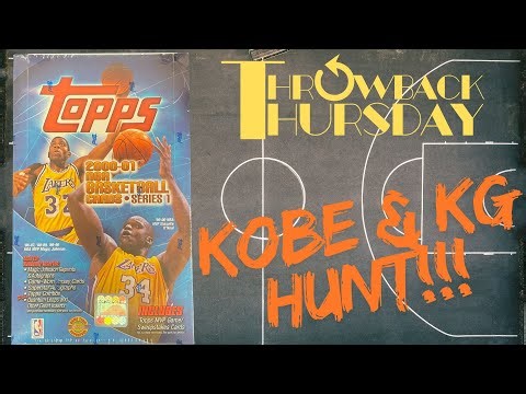 Opening a 2000-01 Topps Hobby Box chasing some inserts!!!