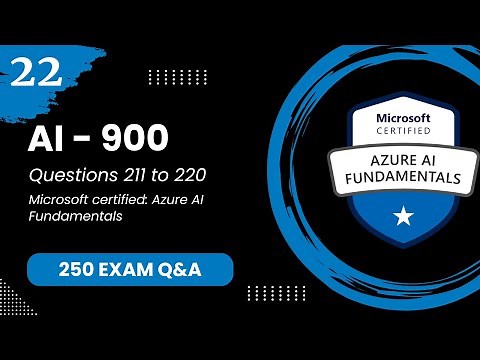AI 900 Exam Q&A #22 - Azure AI Fundamentals