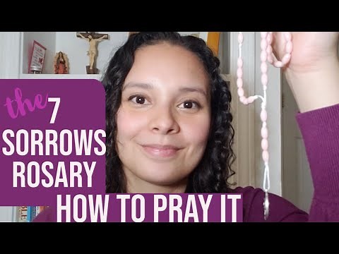 How to pray the Seven Sorrows Rosary