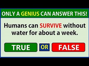 True or False Quiz | Test Your Knowledge with These 30 Surprising Facts! #challenge 1