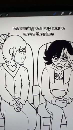 Comforting Conversation with a Stranger on a Plane