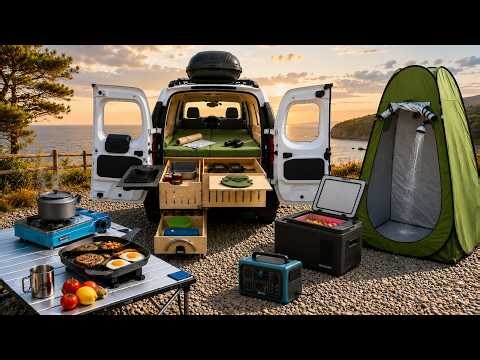 My Renault Kangoo Camper Van | Complete Setup Tour