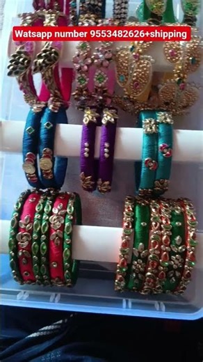thread bangles 🥰#theerdasthreadbangles#ugadioffers//