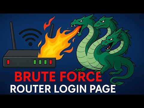 Brute Force Router Login Page Using Hydra