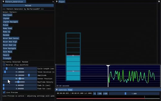 Extension For OpenFunScripter 3.2 [Pattern_Generator]