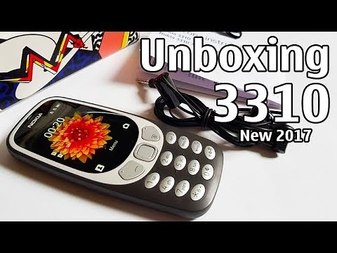 Nokia 3310 New 2017 Unboxing 4K with all original accessories TA-1006 review