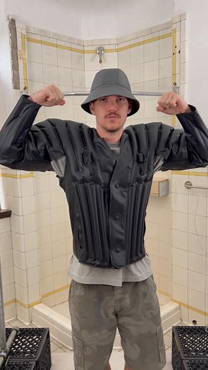 @constant_practice on Instagram: "aw1987 Issey Miyake Inflatable Rubber Jacket added to the website. NOW LIVE. LINK IN BIO. 🌀🦍"