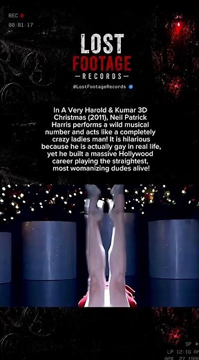 In A Very Harold & Kumar 3D Christmas (2011), Neil Patrick Harris did this