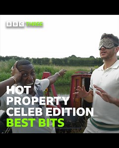 Filly’s laugh, alone, deserves an award. Watch Hot Property celeb edition on BBC iPlayer. | BBC Three