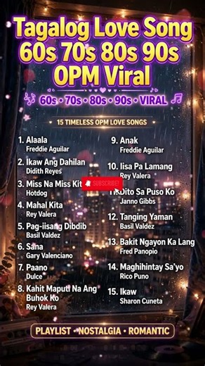 OPM Viral 60s 70s 80s 90s Tagalog Love Songs Nostalgia #OPM #shorts