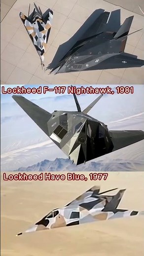 Stealth Begins | Lockheed Have Blue → F-117 Nighthawk #lockheedmartin #f117 #nighthawks #stealth
