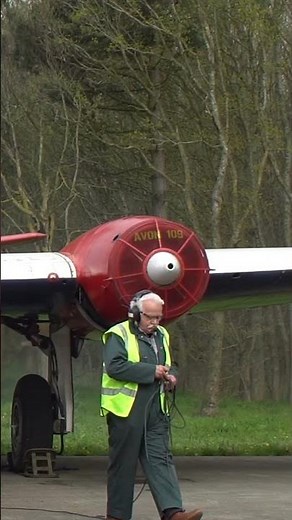 English Electric Canberra Rolls-Royce Avon Engine Start!