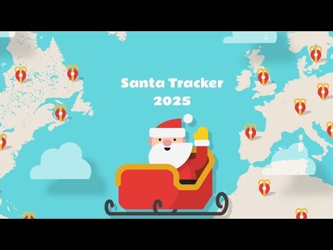 🌎 Google Santa Tracker 2025 🎅 - Live Santa Tracker Part 2