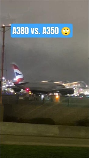 LAX Night Action ✈️ A380 Takeoff + A350 Landing! #shorts