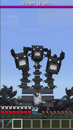 Wither Apocalypse addon in Minecraft PE Bedrock edition