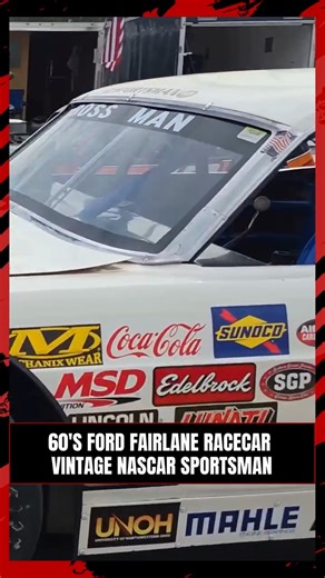 60's FORD FAIRLANE RACECAR VINTAGE NASCAR SPORTSMAN #nascar #vintage | Classic Nascar Chronicles | Facebook