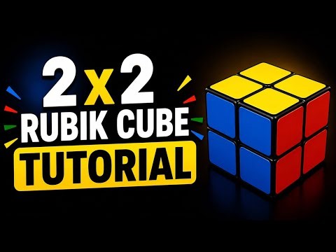 How to solve a 2x2 Rubik cube | Easy Steps | Full Tutorial |✌️😊✅
