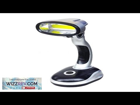 12 LED Bright Portable Lamp Battery Operated Light Lamp Desk for Reading Table