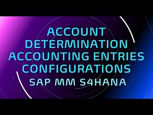 valuation and account assignments sap mm | account determination sap mm | create valuation class sap