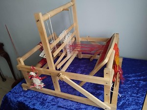 Vintage Wooden Sweden Tabletop Weaving Loom Large Micki Gemla in Working Condition - Etsy