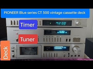 Sold Pioneer CT 300 Stereo vintage cassette deck