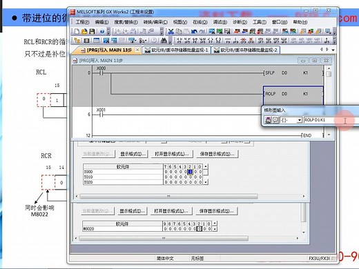 14.5-循环指令ROL、ROR、RCL、RCR