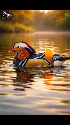 Mandarin Duck – The Most Beautiful Duck in the World | Viral Wildlife Video. #birds