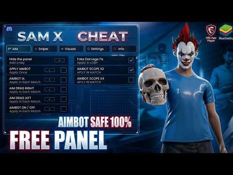 FREE FIRE PC PANEL OB53 🎯 AIMBOT RAGE PANEL | EVERY DAY FREE PANEL FOR ALL SERVER SAFE