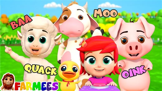Animal Sound Song by Farmees is a nursery rhymes channel for kindergarten children .These kids songs are great for learning alphabets, numbers, shapes, colors and lot more. We are a one stop shop for your children to learn nursery rhymes. #animalsound #farmees #learningvideos #education #kidsmusic #kindergarten | Farmees