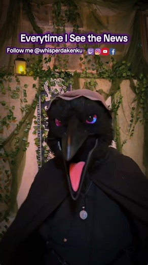 Everytime for this kenku #dnd5e #furry #dndcosplay #furries #kenku #fursuit #dnd