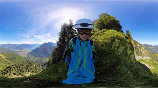 This is human flight with nowhere to escape