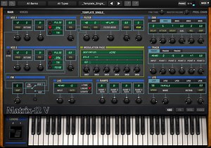 Matrix 12 V2 by Arturia - Synth Plugin VST VST3 Audio Unit AAX