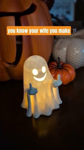 Fall Project for My Wife: Cheeky Ghost Votive 👻🕯️