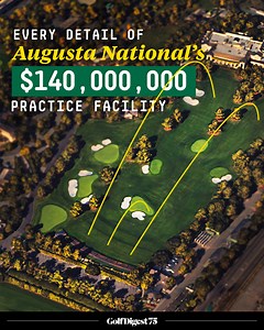 Augusta National's $140,000,000 practice facility gets everything right. 😍 Watch our breakdown of every detail: http://glfdig.st/ch5U50VwIEu | Golf Digest