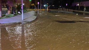 Water Main Breaks Weeks Before Scheduled Replacement, Flooding El Cajon Street