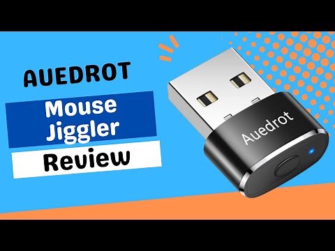 AUEDROT Mouse Jiggler Undetectable Metal USB Mouse Mover with Switch Button Review
