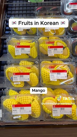 Learn Fruits in Korean - Your Guide to Korean Vocabulary