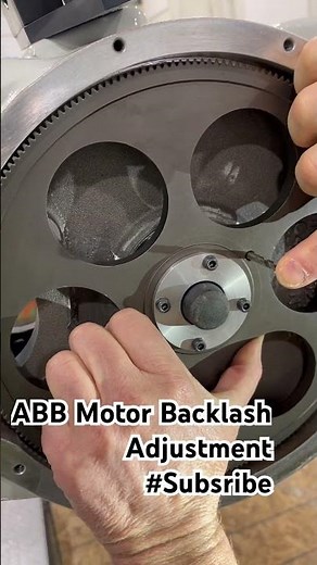 ABB Robot motor Backlash Adjustment