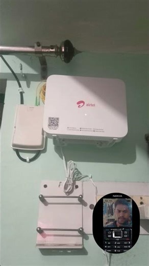 airtel wifi modem #fiber #internet #shorts #reels #funny #viral