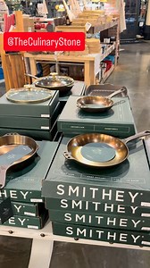 Smithey cast iron and carbon steel cookware at The Culinary Stone!! Made in USA with lifetime warranty! Give the gift of a Smithey! https://theculinarystone.com/ Riverstone CDA Idaho Hours: Monday-Saturday 9-5pm Sunday 10-4pm | The Culinary Stone
