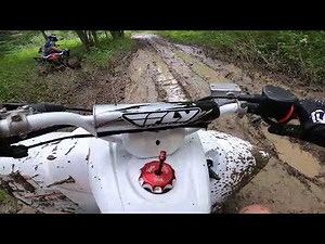 Trail Riding And Mudding Yamaha Raptors! (Raptor 350, Raptor 250)