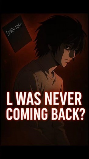 Why L Had to Die in Death Note? #animenights #deathnote #animeshorts