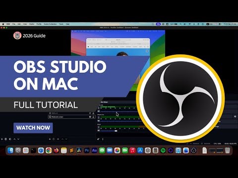 OBS Studio on Mac: The Complete Beginner's Guide to Screen Recording (2026)