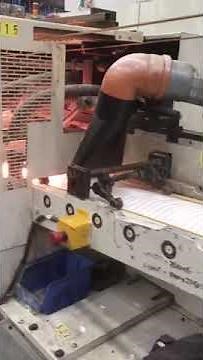 W+D 102 year 1995, web fed envelope folding machine with Hot Melt Silicone attachment